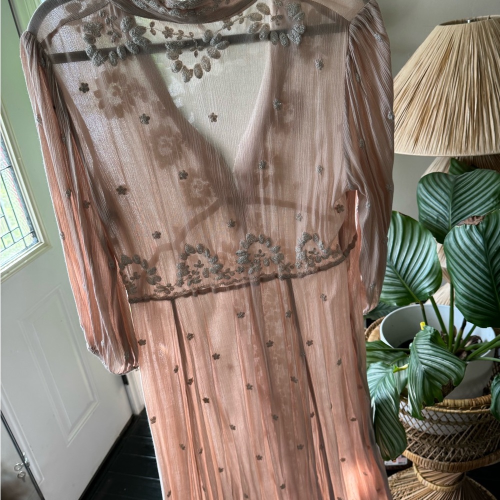 Free People Embroidered Dress